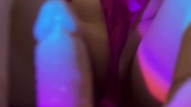 footjob with oily big dildo – MilaX – borítókép